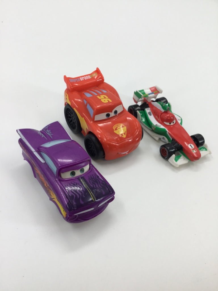 Disney Pixar Cars Toys Set of 3