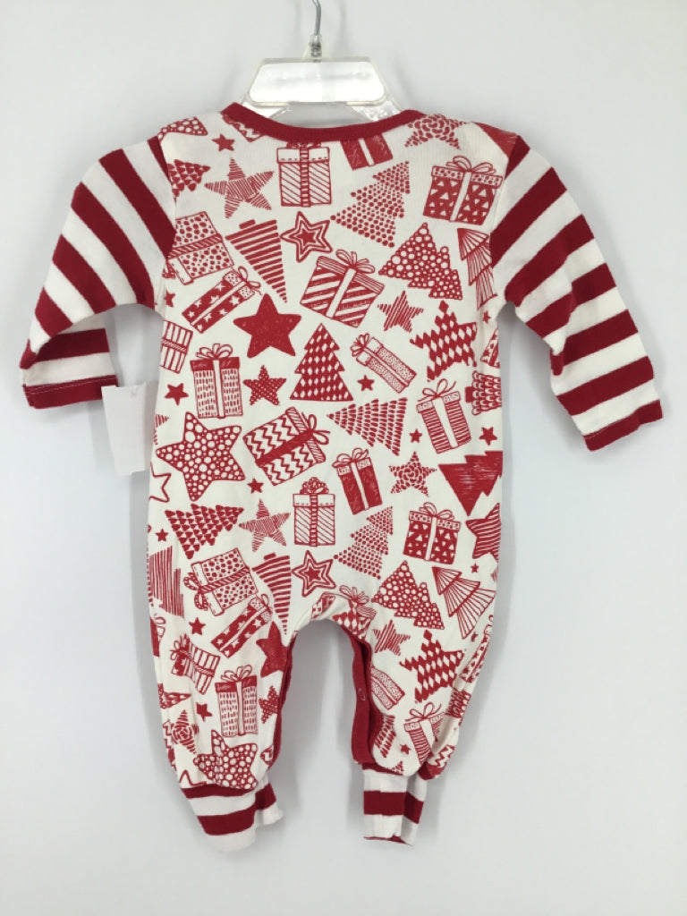 Tesa Babe Child Size 3-6 Months Red Christmas Outfit