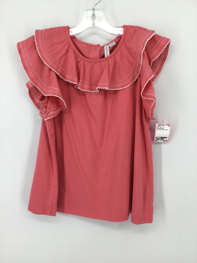 Janie and Jack Child Size 1 Pink Shirt - girls
