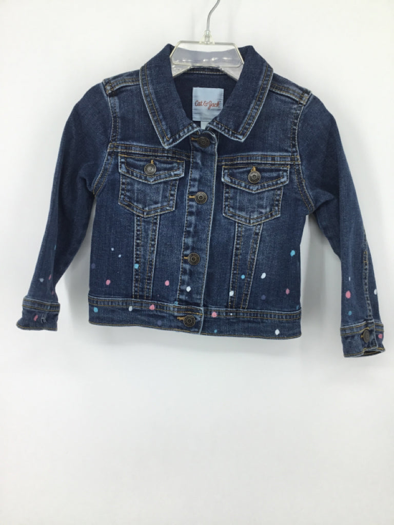 Cat & Jack Child Size 2 Blue Jacket - girls