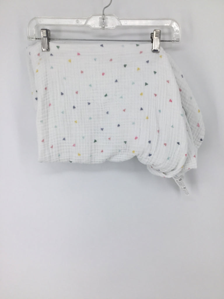 Pottery Barn Kids White Crib Sheet