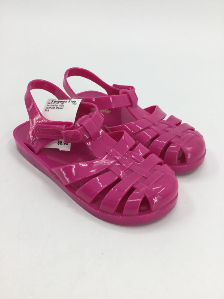OshKosh B'gosh Child Size 11 Pink Sandals/Flip Flops