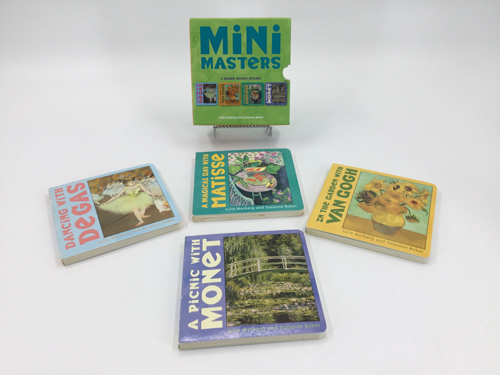 Mini Masters: Degas, Van Gogh, Matisse, Monet board set Book