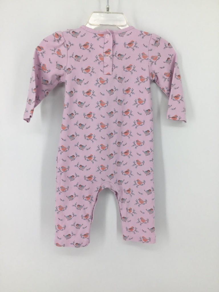 Feather Baby Child Size 6-9 Months Pink Outfit - girls