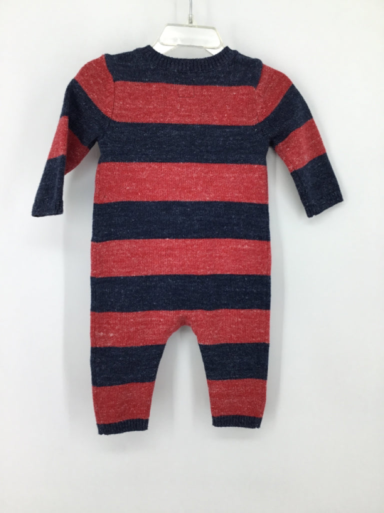 Baby Gap Child Size 3-6 Months Navy Stripe Outfit - boys
