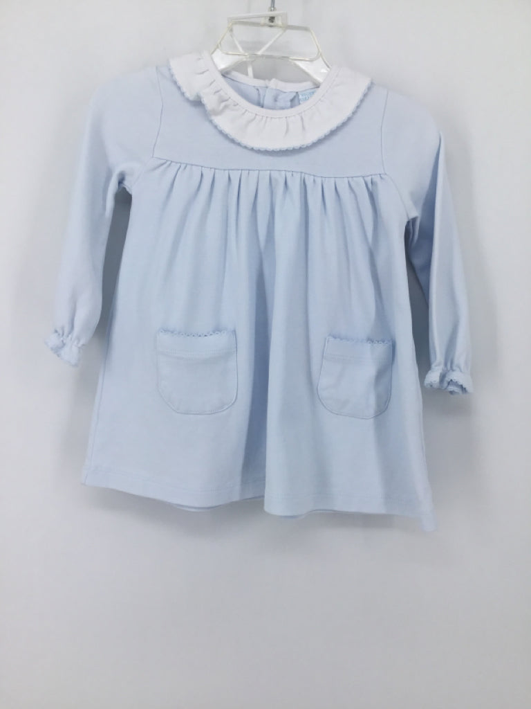 Edgehill Collection Child Size 12 Months Blue Dress - girls