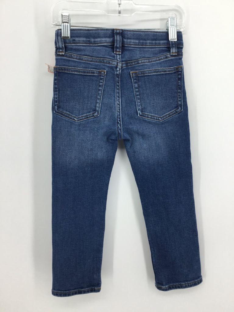 Crewcuts Child Size 4 Blue Solid Jeans - boys