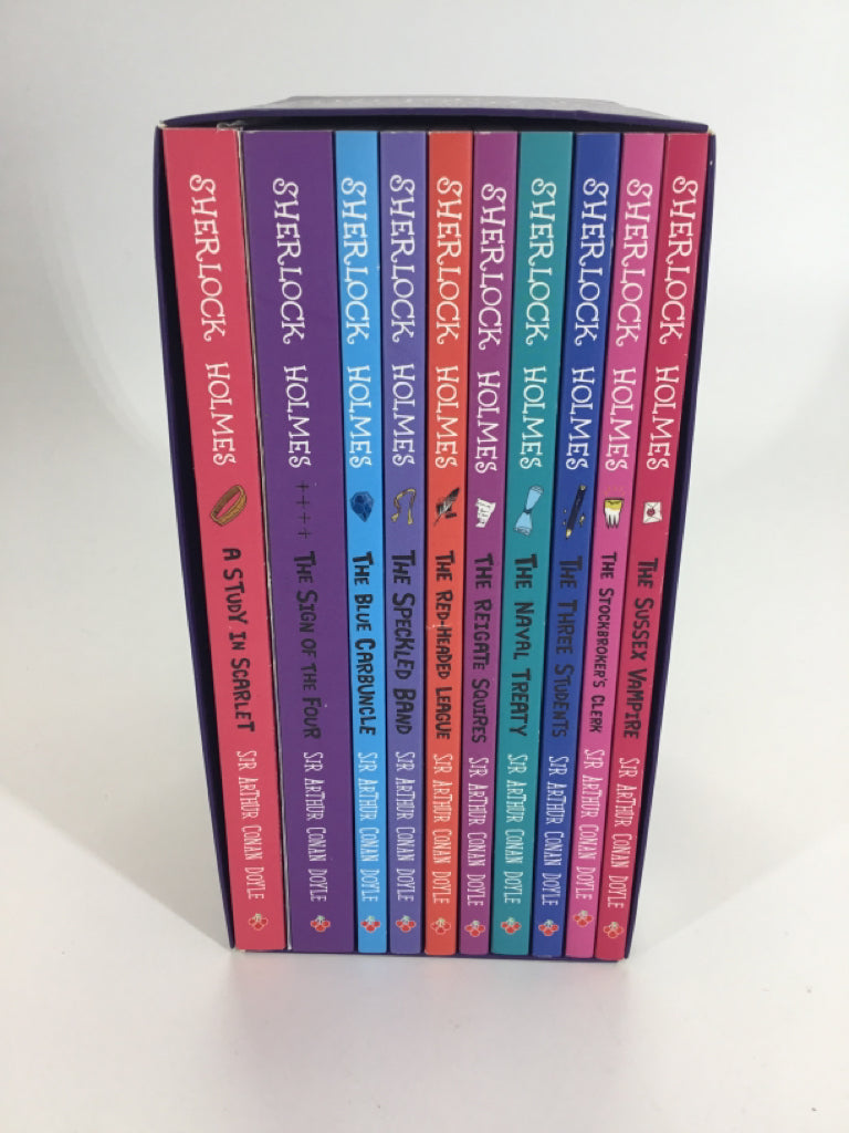 The Sherlock Holmes Children's Collection Box Set Paperback Books