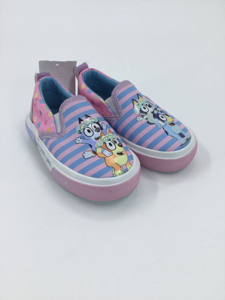 Bluey Child Size 6 Toddler Pink Sneakers