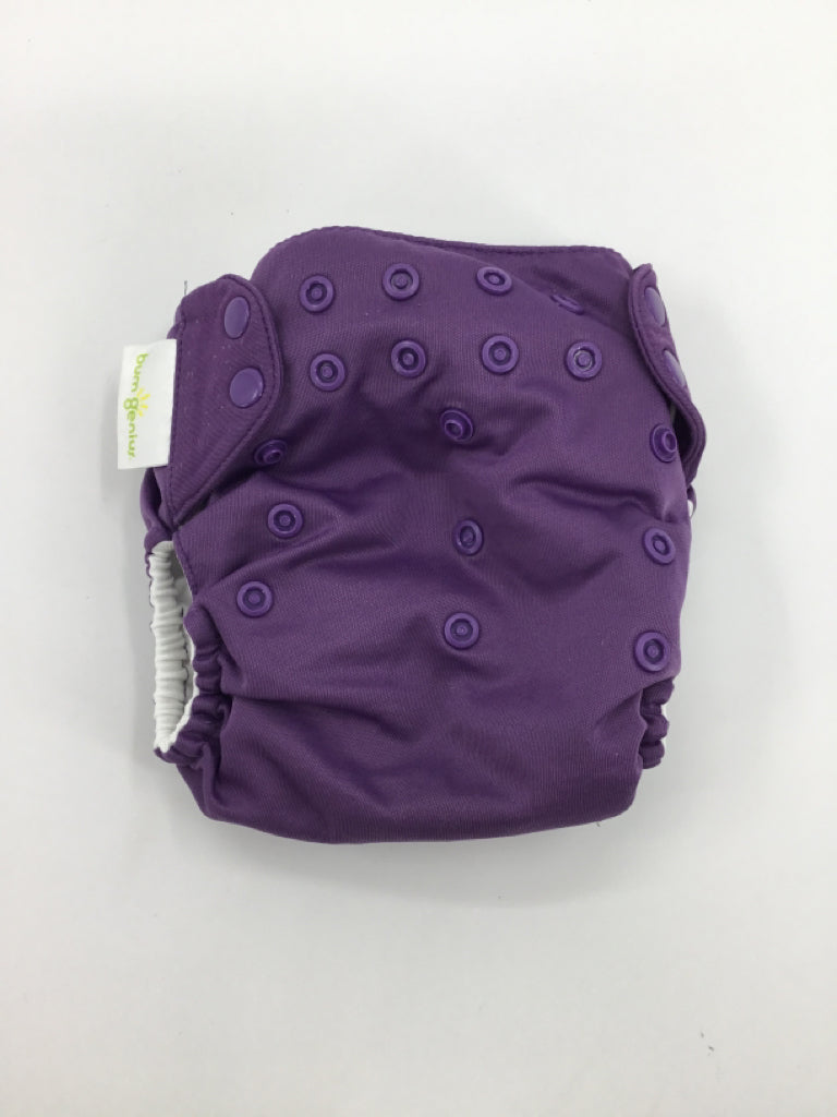 Bum Genius Child Size One Size Purple Solid Pocket Cloth Diaper
