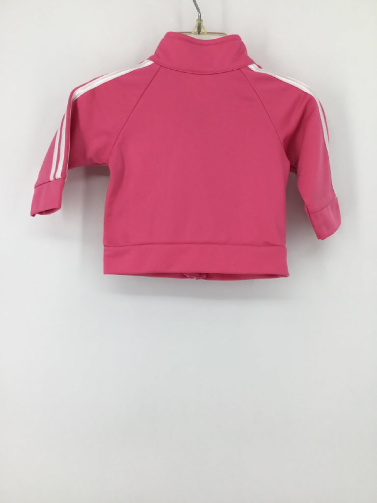 Adidas Child Size 3 Months Pink Jacket - girls