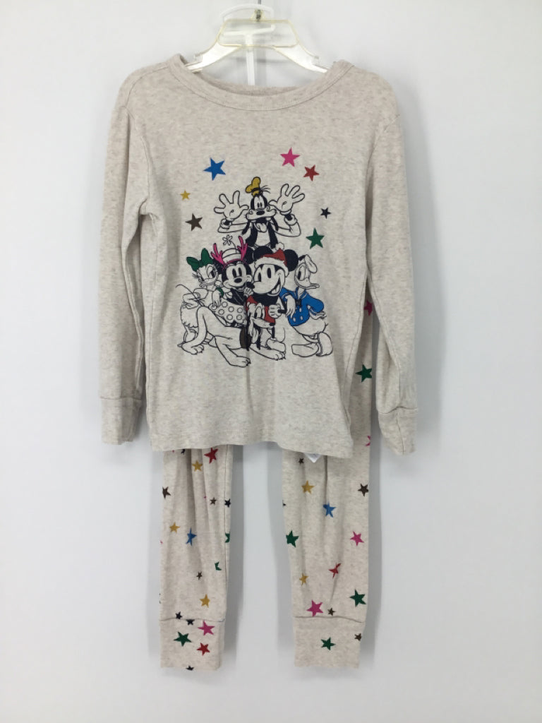 Gap Kids + Disney Child Size 6 Tan Christmas Pajamas