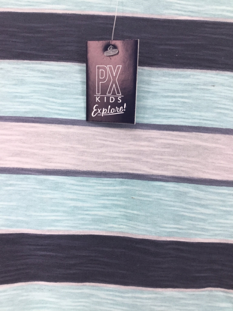 PX Kids Child Size 3 Blue Stripe T-shirt - boys