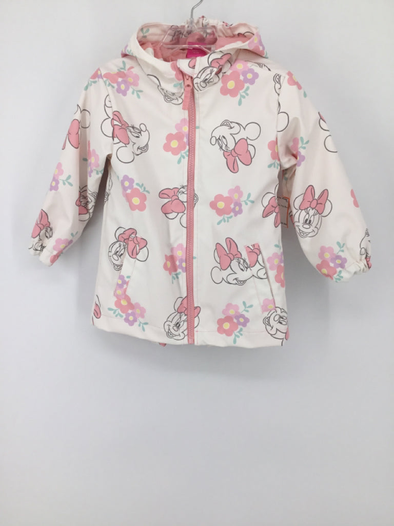 Disney Child Size 3 White Raincoat - girls