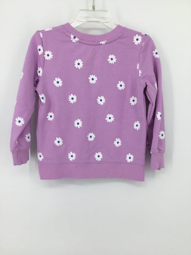 Cat & Jack Child Size 2 Purple Sweatshirt - girls