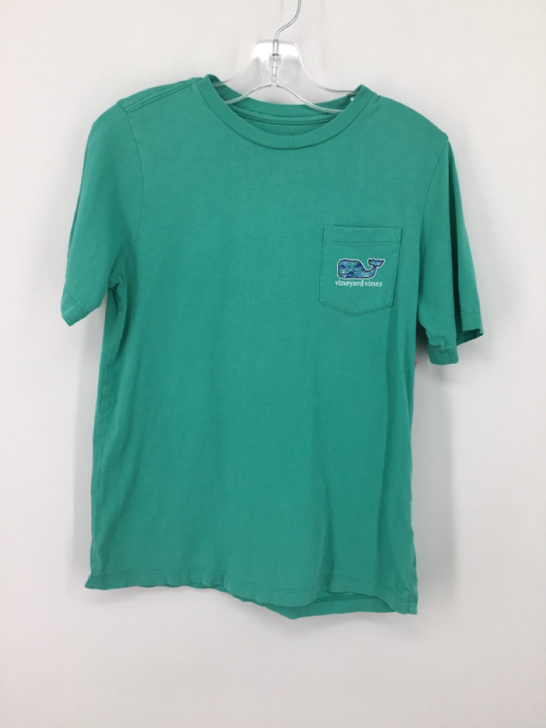 vineyard vines Child Size 8 Green T-shirt - girls