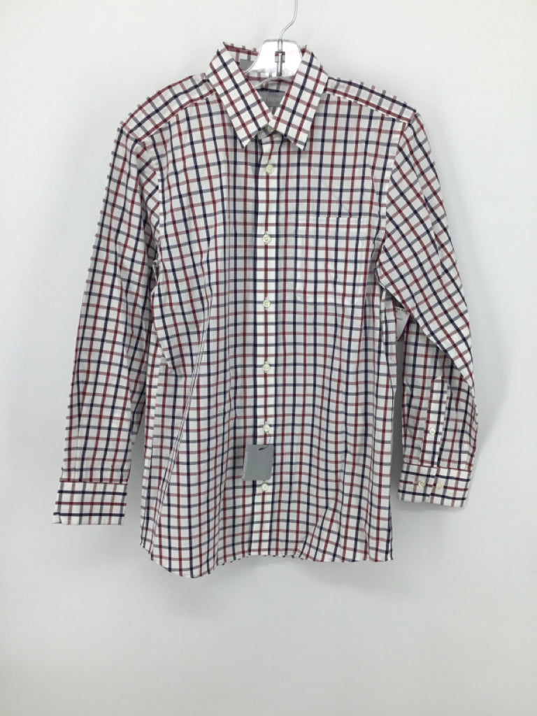 Nordstrom Child Size 12 Multi-Color Checkered Shirt - boys