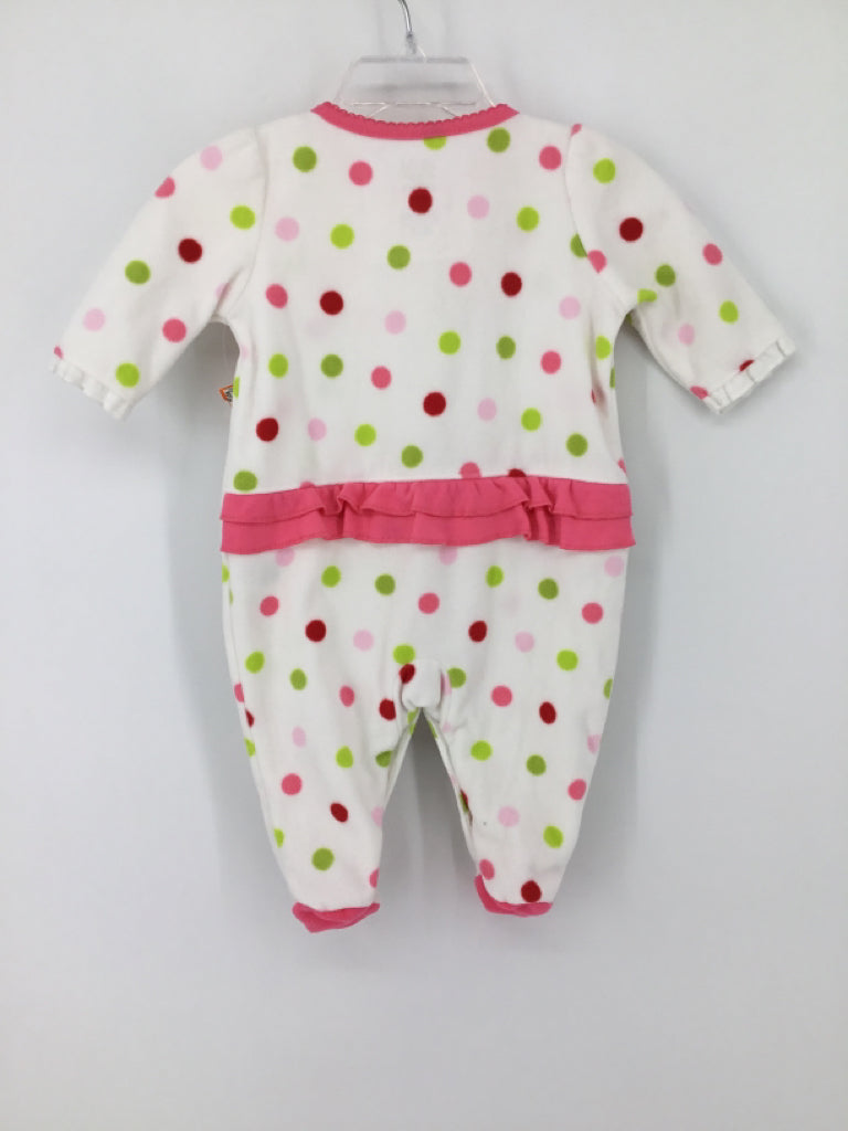 Child of Mine Child Size 0-3 Months White Sleepers