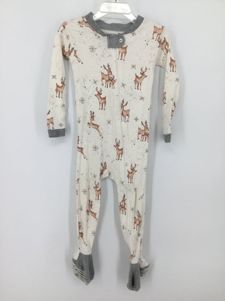 Burt's Bees Baby Child Size 24 Months White Christmas
