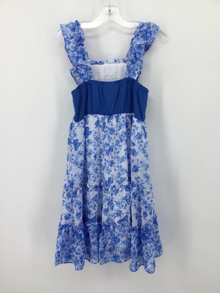 Jona Michelle Child Size 8 Blue Dress - girls