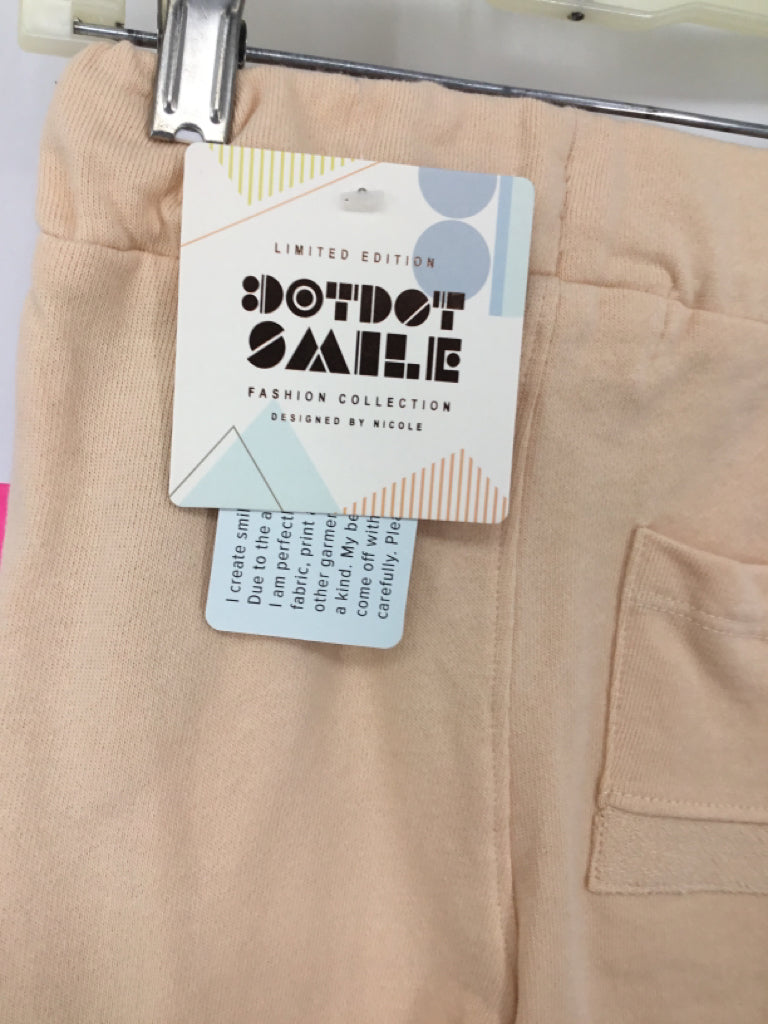 Dot Dot Smile Child Size 3 Tan Solid Shorts - boys
