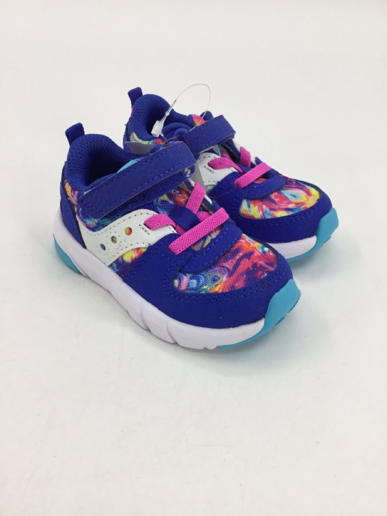 Saucony Child Size 5 Toddler Blue Sneakers