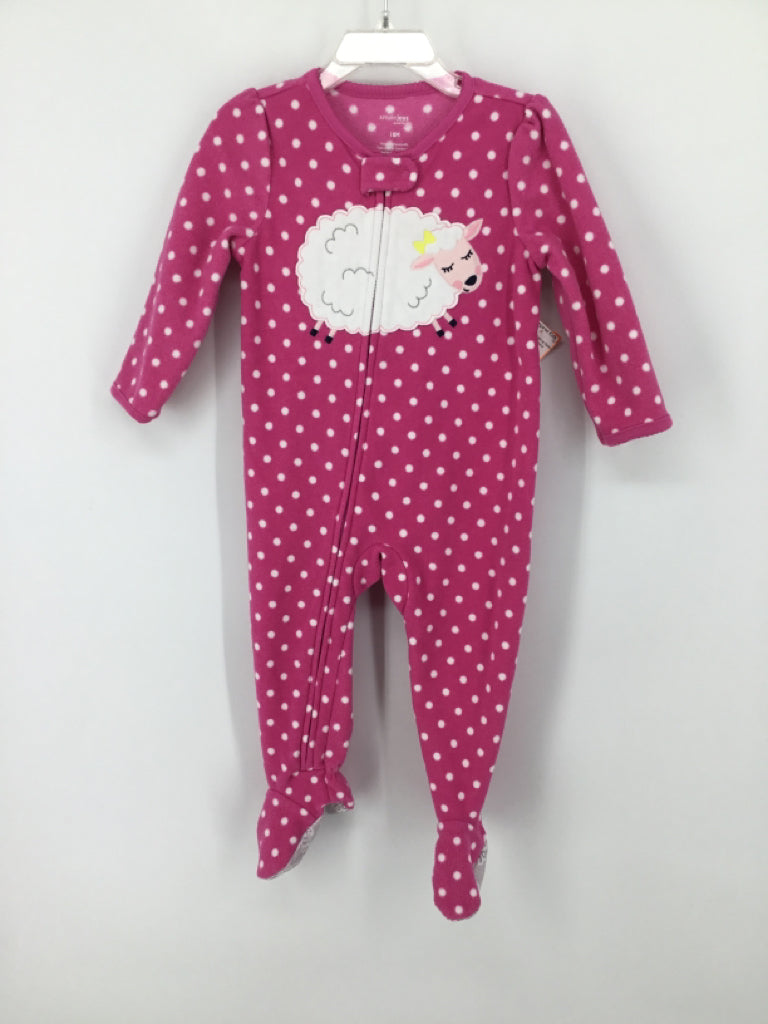 Simple Joys made by Carters Child Size 18 Months Pink Sleepers