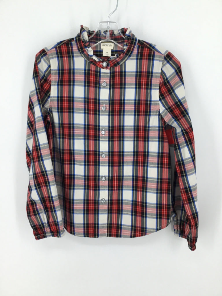 Crewcuts Child Size 10 Red Shirt - girls