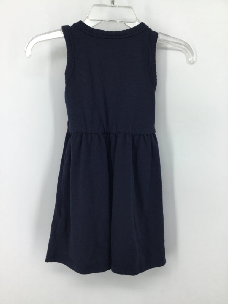 Rags Child Size 6-12 Months Navy Dress - girls