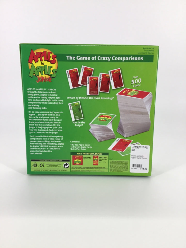 Mattel Apples to Apples Junior Game