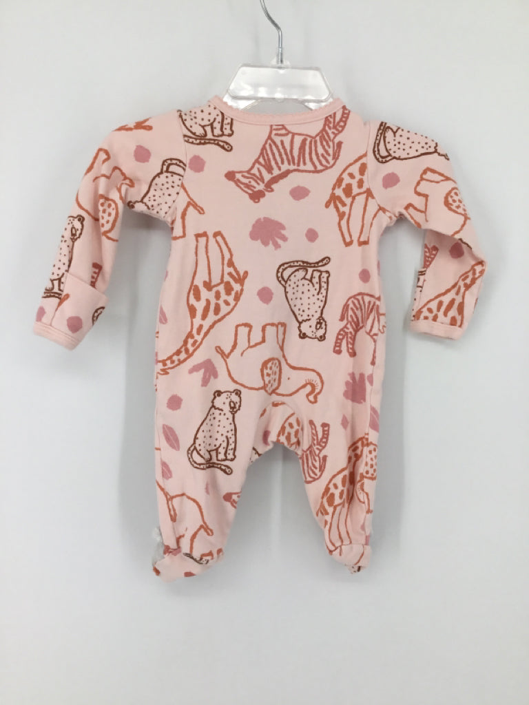 Just One You Made by Carters Child Size Newborn Pink Sleepers