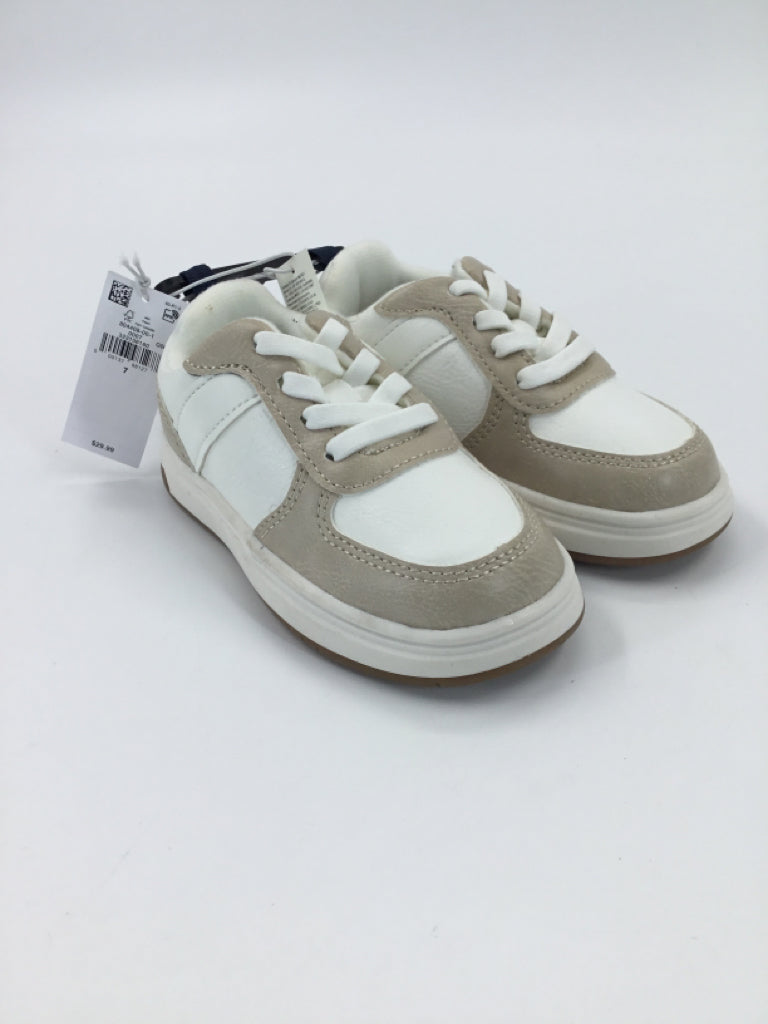 Old Navy Child Size 7 Toddler Tan Sneakers