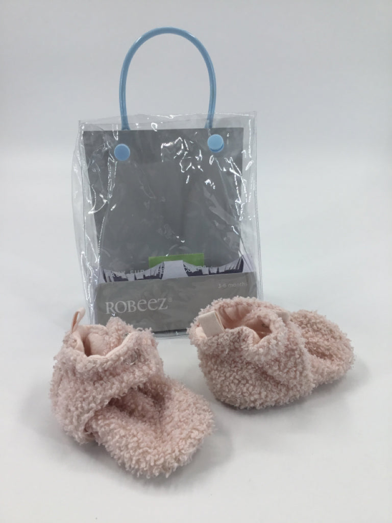 Robeez Child Size 2 Toddler Pink Baby/Walker Shoes