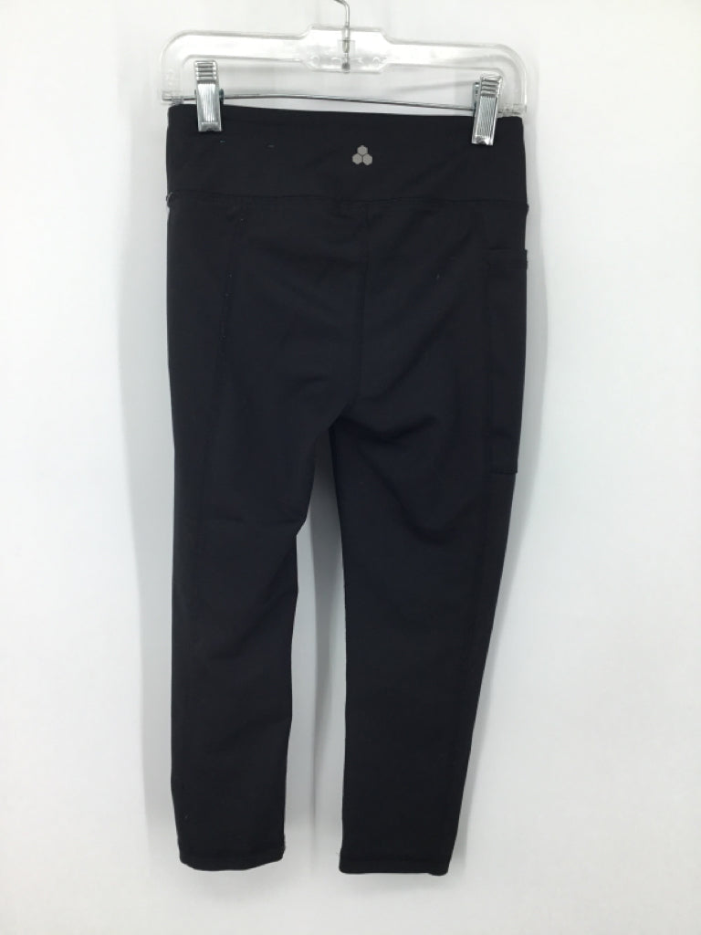 Tek Gear Child Size 7 Black Pants - girls