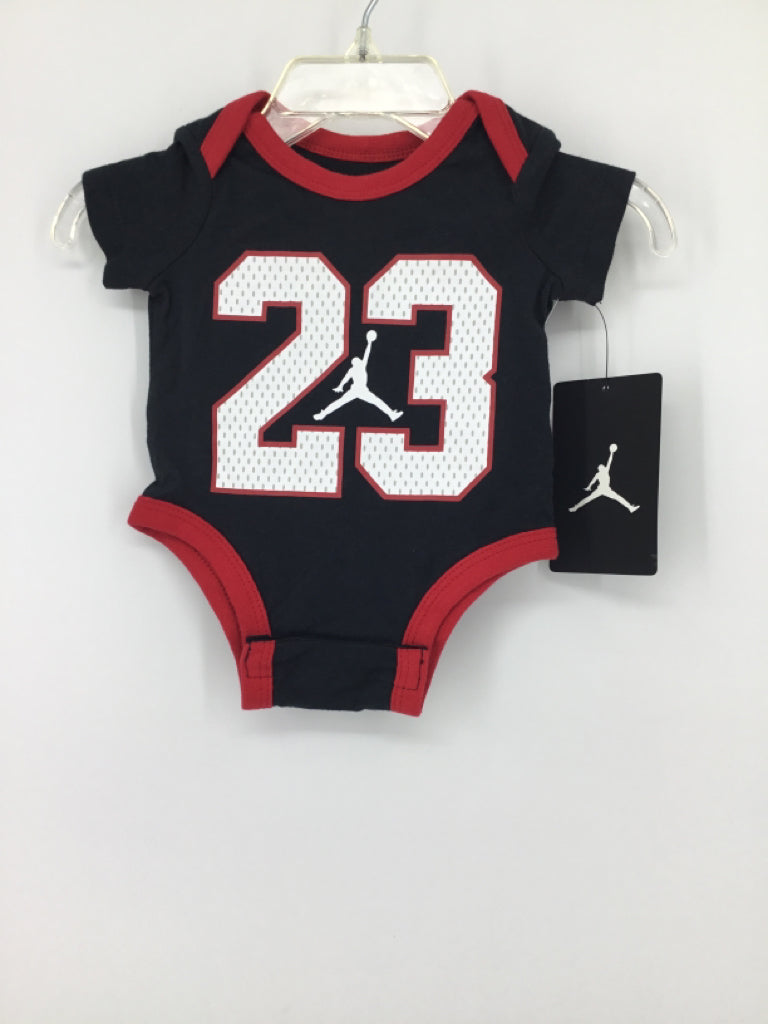 Air Jordan Child Size Newborn Black Onesie