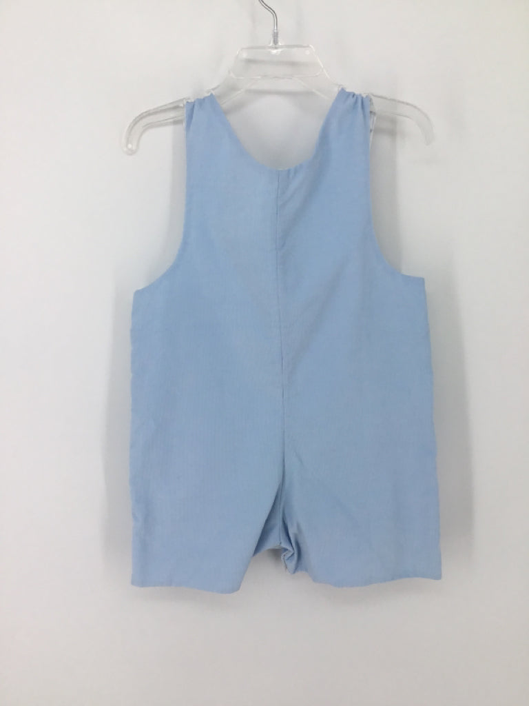 Petit Bebe Child Size 2 Blue Solid Outfit - boys