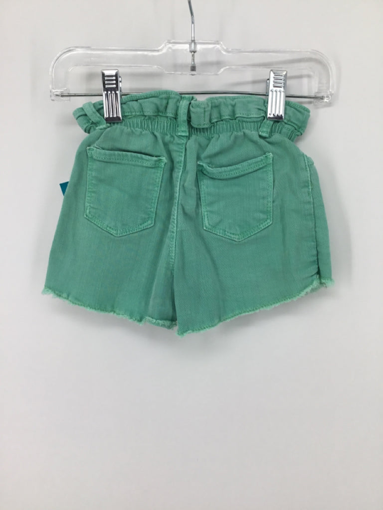 Zara Child Size 2 Green Shorts - girls