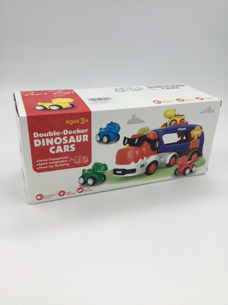Double-Decker Dinosaur Cars
