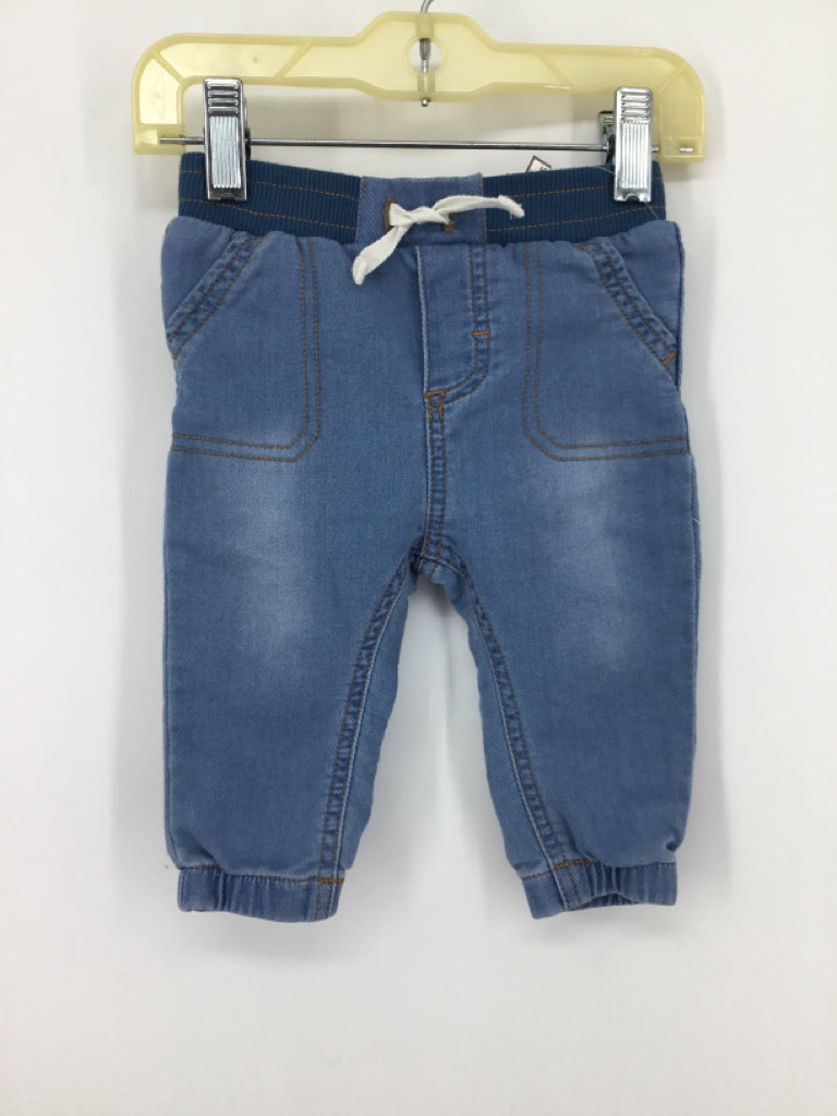 Cat & Jack Child Size 3-6 Months Blue Solid Pants - boys