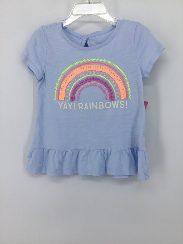 Carter's Child Size 4 Blue Shirt - girls