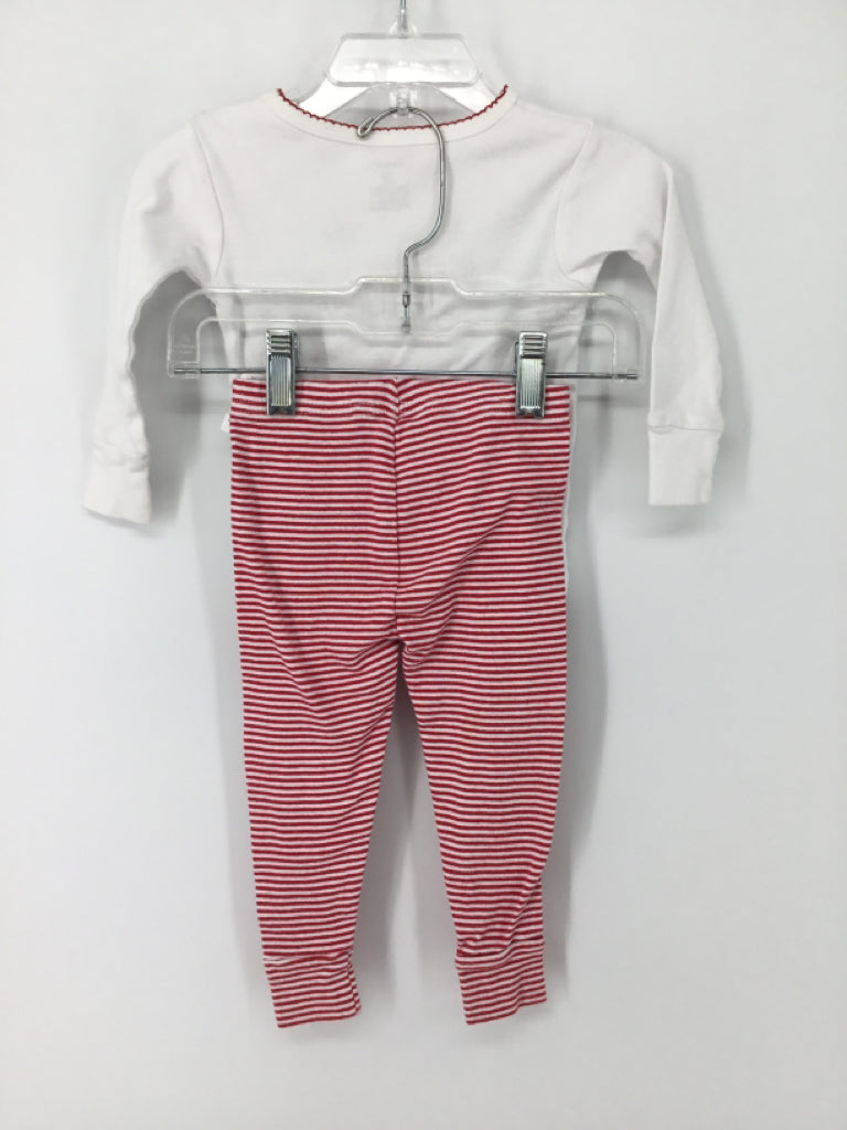 Carter's Child Size 12 Months Red Christmas Pajamas