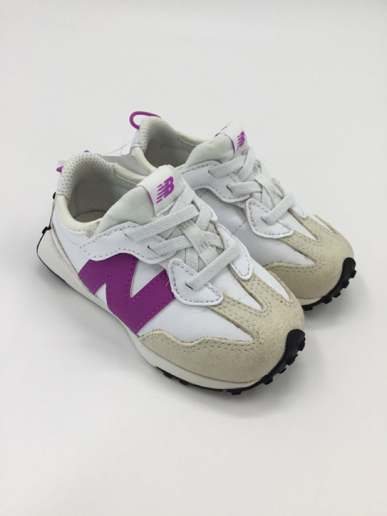 New Balance Child Size 6.5 Toddler White Sneakers