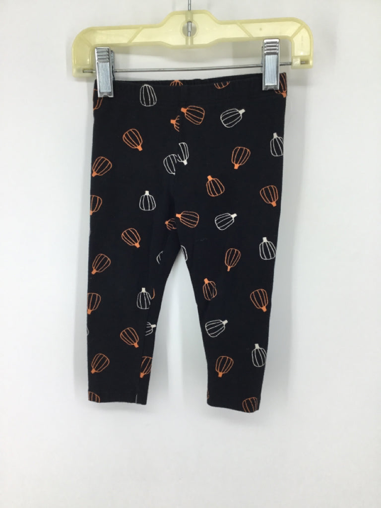 Cat & Jack Child Size 12 Months Black Halloween Pants