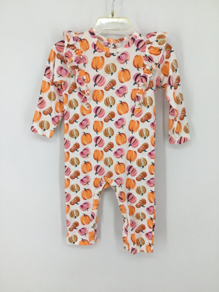 Chickpea Child Size 6-9 Months Orange Halloween Outfit
