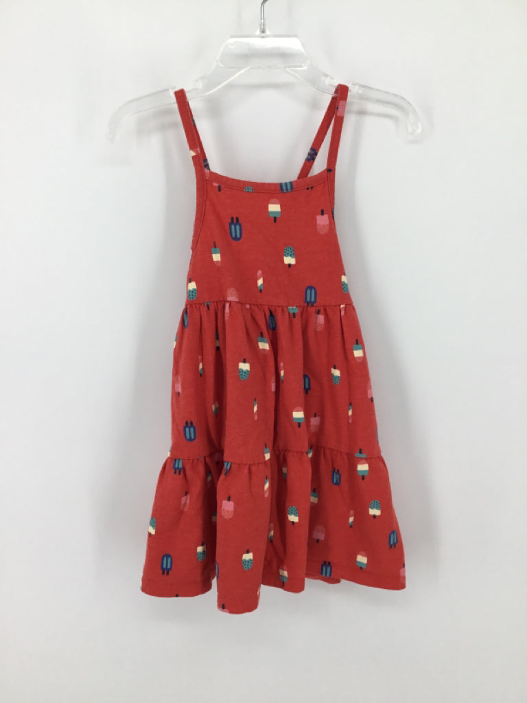 Cat & Jack Child Size 3 Red Stars & Stripes Dress