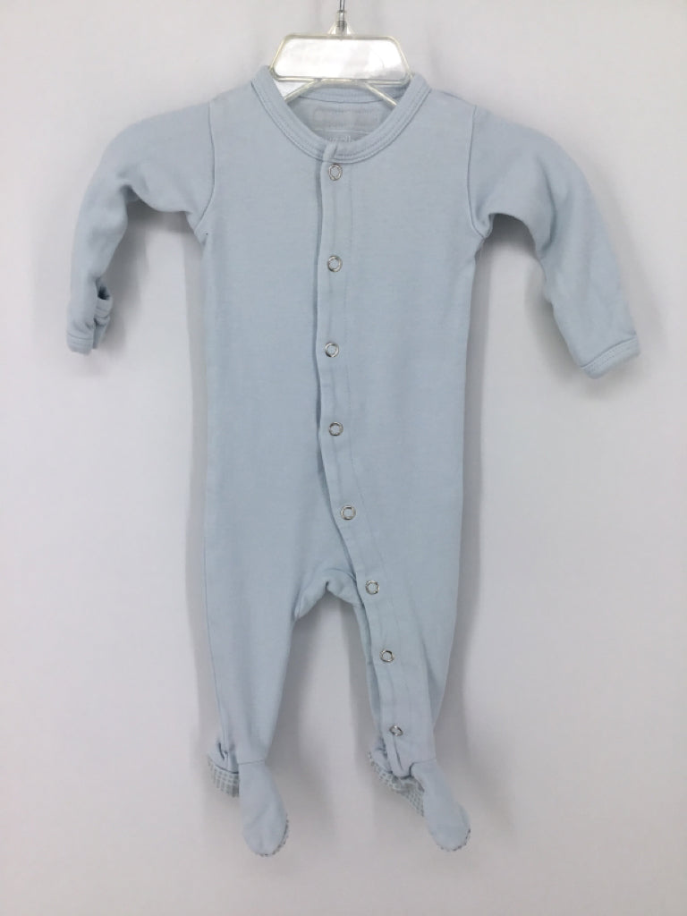 L'oved baby Child Size 0-3 Months Blue Sleepers