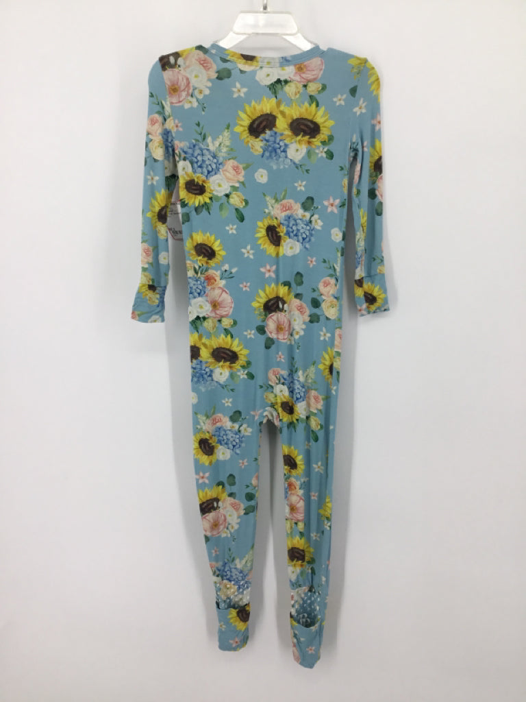 Posh Peanut Child Size 2 Blue Pajamas - girls
