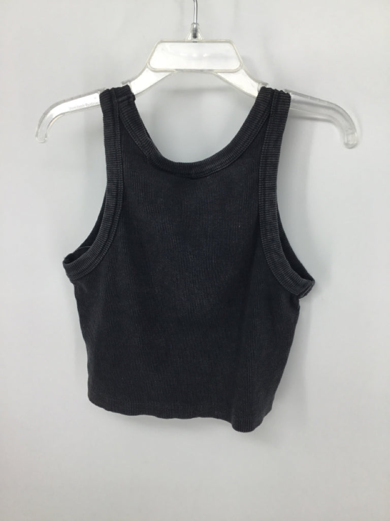 Zara + Stranger Things Child Size 7 Gray Tank top - girls