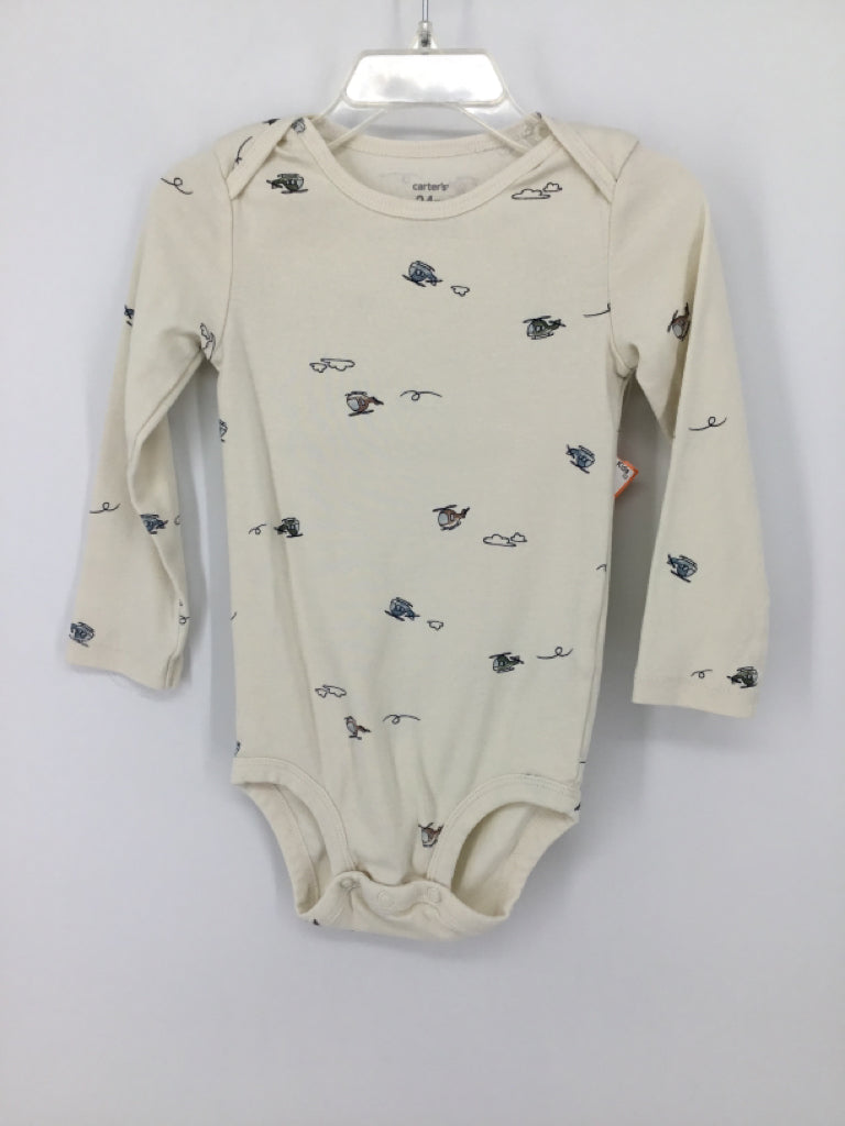 Carter's Child Size 24 Months Cream Onesie