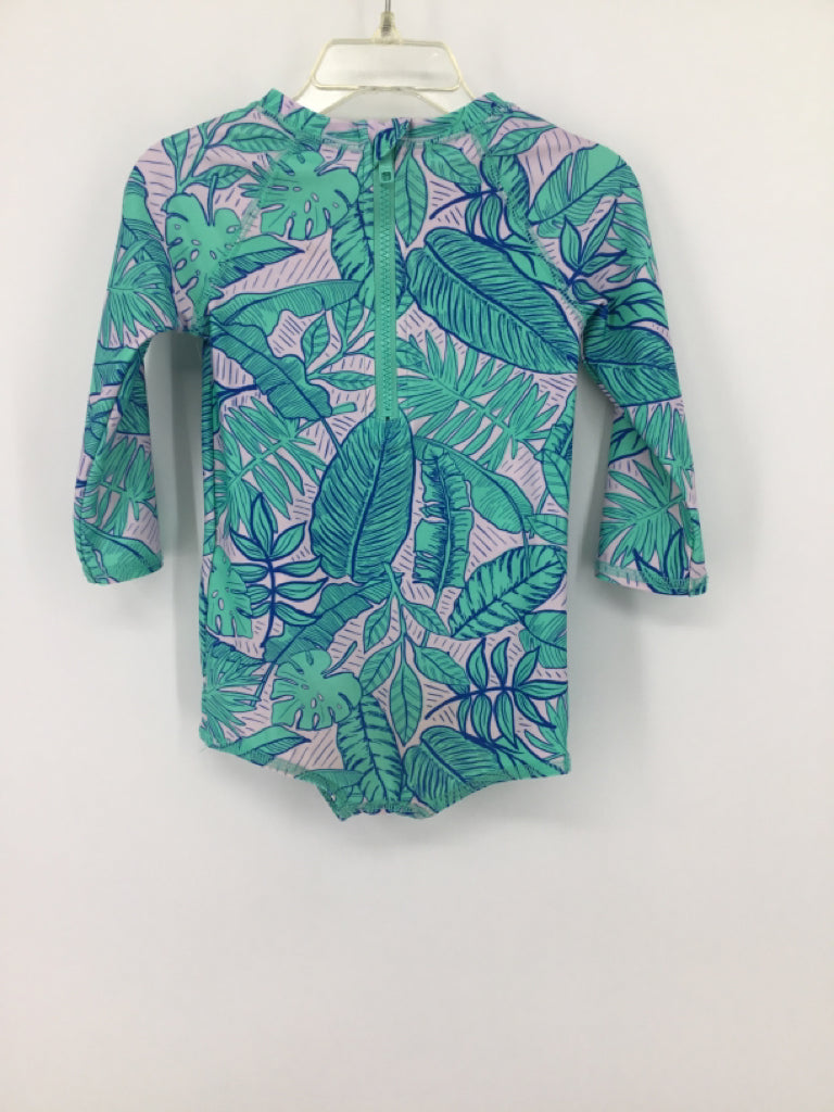 Cat & Jack Child Size 18 Months Green Swimwear - girls